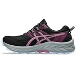 ASICS Damen Gel-Venture 9 Laufschuhe, Schwarz/Soft Berry, 42.5 EU