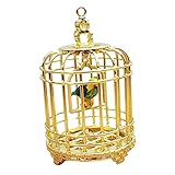 Abaodam Vogelkäfig Kreatives Design für Puppenhaus und Garten Wellensittiche und Kanarienvögel Stilvolles Accessoire für Mini Hausliebhaber