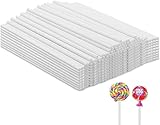 Dolaso 100 Stück Cake Pop Stiele,Cakepop Stiel 100mm*3.5mm,Cake Pops Stiele,Cakepopstiel,Lolli Stiele,Cake Pop Sticks,Lollipop Sticks,Zur Herstellung von Lutschern, Kuchen, Desserts,