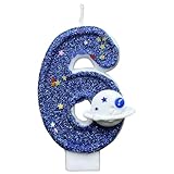 Hochzeitstortenkerzen - Geburtstagskerzen | Space Thema Birthday Cake Anzahl Kerzen - Partyzubehör Kuchendekoration, Neuheit Topper Topper Dekorative Kerzen für Freunde Familie