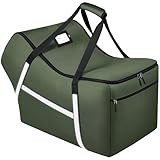 Kindersitz-Reisetasche für Flugzeuge, kompatibel mit allen Nuna Pipa Autositzen und Basis, Chicco KeyFit 30 und Base, gepolsterte Autositztaschen für Flugreisen, Autositz-Schutztasche mit