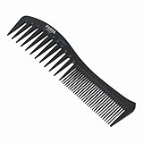 PARSA Beauty hochwertiger Carbon Stylingkamm – Antistatisch, Allrounder für alle Haartypen – Professioneller Kamm aus ausgezeichnetem Material – 19,8 x 5 x 1 cm