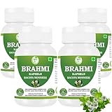 Morsan Healthcare Brahmi (Bacopa monnieri) Kapseln 500mg | 240 vegane Kapseln | 4er-Pack | Pflanzliches Nahrungsergänzungsmittel | Rein & Natürlich | Qualitätsgeprüft | Ohne Zusatzstoffe