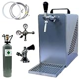 Bierzapfanlage BieTal® Bierkühler Zapfanlage mit Kühlung 30 Liter/h - SET - Typ A - 2 Kg CO2