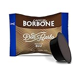 Caffè Borbone Kaffee Kapseln Don Carlo, Blaue Mischung - 100 stück - Kompatibel mit Kaffeemaschinen für den Hausgebrauch der Marke Lavazza* A Modo Mio*