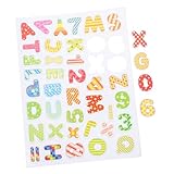 jojofuny 1Satz Magnetische Für Hochwertigem Holz Lernspielzeug Mit Cartoon Design Für Kühlschränke Und Fördert Kreatives Lernen Und Spielerische