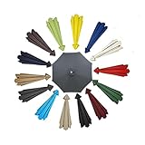 Ersatzdach für 2,5 m / 2,7 m / 3,0 m Sonnenschirm, UV-beständig, für Außenbereich, Grau, 350 cm, für Garten, Terrasse, Pool, 8 Rippen