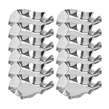 Austernschalen Grillbare Austernschale Backschale Set Antihaft-Oberflächen 12 x 7,8 cm Set zum Grillen und Backen