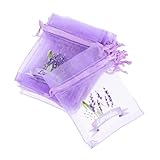 Alipis 20st Lavendelsäckchen Sachet-Beutel Beutelbeutel Leer Beutel Beutel Leer Beutel Für Schubladen Und Schränke Lavendel Tasche Mit Kordelzug Mehrzweckbeutel Leere Parfümbeutel