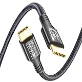 Ruipoo USB C to USB C Cable 2M, 240W PD 3.1 Fast Charging, USB 3.2 Gen 2x2 20Gbps Data, 5K@60Hz Video, Compatible with Thunderbolt 3/4, Laptop, Monitor, SSD