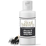 Soul Mantra Kalonji Öl 100 ml - 100% Reines Schwarzkümmelöl für Haar- und Hautpflege - Stärkt Immunsystem, Fördert Haarwachstum & Verbessert Hautgesundheit