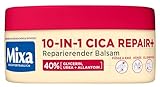 Mixa Urea Balsam, mit 40% Glycerin, Urea und Allatoin, reparierend, feuchtigkeitsspendend, für sehr trockene, rissige Haut an Ellenbogen, Knie, Füßen & Händen, 10 in 1 Urea Cica Repair+ , 150ml