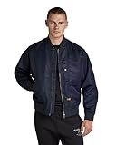 G-STAR RAW Herren Deck Bomber Jacke, Blau (salute D24754-C143-C742), XL