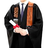 Generisch Elegante Abschlussschals für akademische Zeremonien mit spitzem Kragendesign als vielseitiges Accessoire (Orange, 1)