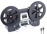 Somikon Filmscanner: HD-XL-Film-Scanner & -Digitalisierer für Super 8 & 8 mm, bis 7'-Rollen (Filmdigitalisierer, Filmscanner 8mm, Filmdigitalisierung)