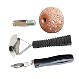 OSOLADY 1 Satz Reifenreparaturset Roller Felgenreiniger Ratschenschraubendreher Werkzeugset Auto Flickenversiegelung Reifen Dichtungsstopfen Reifenglanz