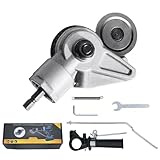 Blechschere für Akkuschrauber, Upgrade Blechknabber Elektrisch, Elektrischer Bohrplattenschneider Blechschneider mit Adapter zum Schneiden von Eisen, Stahl, Kupfer, Aluminium