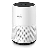 Philips Series 800 Luftreiniger – entfernt Pollen, Staub, Viren und Allergene* in Räumen mit bis zu 49 m², 3 Geschwindigkeitsstufen, Sleep-Modus (AC0820/10)