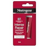Neutrogena Norwegische Formel Intense Repair CICA Lippenbalsam (15 ml) zur Linderung trockener und spröder Lippen