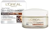 L'Oréal Paris Feuchtigkeitspflege für das Gesicht, Anti-Aging Tagescreme zur Minderung von Falten, Vitamin B3 und Vitamin E, Festigt und revitalisiert die Haut, Anti-Falten Experte, 1 x 50 ml