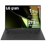 LG gram 17Z90S - Ultraleichter 17-Zoll-Laptop mit Windows 11, Intel Core Ultra 7, 32 GB RAM, 2 TB SSD, bis zu 21,5 Stunden Akkulaufzeit