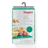 Rayen | Konservierungsunterlage | Konservierungsunterlage für den Kühlschrank | Freier Luftstrom | Wellenförmig | Zuschneidbar | Vermeidet Kondensation | Anpassbar | Grün | Maße: 47x30 cm