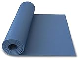 Schaumstoff Campingmatte Gymnastikmatte Aerobic Yoga Matte 180 x 50 x 0,8 210g (dunkelblau)