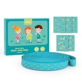 cutecool Gummitwist für Mädchen Jungs mit Anleitung Gartenspielzeug Kinderspiele für Einschulung Schulanfang Geschenke für Mädchen Junge Indoor und Outdoor Spielzeug