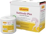 JOSERA Natursalz Plus (4 x 5 kg) | hohe Ausstattung an Zink, Selen und Mangan | Mineralfuttermittel für Pferde