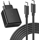 Ladegerät USB C 45W Super Schnellladen 2.0 Kompatibe mit Samsung Galaxy S23, S23 Ultra, S23 Plus,S22,S22 Ultra,S21,Note20 Ultra,A53 5G,Tab S8,S8+,Gtscnn PPS PD3.0 Netzteil mit 5A Typ-C Ladekabel 2M