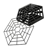 UPKOCH 20Stücke Fischschutznetz für Teich Eckige Teichschutzvorrichtungen Kunststoff Effektives Gartennetz zur Vogelabwehr für Außeneinsatz