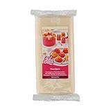 FunCakes Mandelhaltige Zuckermasse (holländisches Marzipan) Natural (1:4): Rollfertig, Einfach zu verwenden, Perfekt zum Dekorieren von Kuchen, Halal, koscher und glutenfrei. 1 kg.