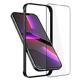 Eastcoo Metall Bumper Hülle Case Kompatibel mit iPhone 13 Pro Max/14 Plus 6,7 Zoll, [Keine Signalstörung] [Unterstützung Wirless Charging] [Screen Schutzfolie] mit iPhone 13 Pro Max/14 Plus, Schwarz