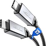 KabelDirekt – USB C Kabel All-in-One, USB 3.2 Gen 2, Metallstecker + Braiding – 1 m (für Daten/Video mit 20Gbit/s, schnelles Laden mit 240W, universelles Datenkabel/Ladekabel/Monitorkabel, Schwarz)