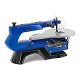 MSW MSW-SAW 16 SCROLL Dekupiersäge 400 bis 1600 Hübe pro min 120 W Tisch 45° neigbar Stahlrahmen Feinschnittsäge Dekupiersäge Holz