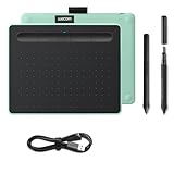 Wacom Intuos S Bluetooth Grafiktablett 2540 lpi 152 x 95 mm USB/Bluetooth Green,Black - Grafiktabletts (Wired & Wireless, 2540 lpi, 152 x 95 mm, USB/Bluetooth, 7 mm, Pen)