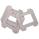 Gogogmee 4 Stück Teiliges Fensterreiniger Wischtuch Kompatibel mit Wpro Fensterroboter Waschbare Mikrofaser Mop Pads mit Starker Reinigungskraft für Spuren Öl und Saftflecken Leicht zu