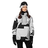 SIROKO - Skijacke für Damen W1-W Tibet - S - Grau/Schwarz