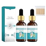 EchoPure Organic Ear Support Elixier, Tinniease Spray für Tinnitus, Tinnitus Relief für Klingeln,Lindern Ohrbeschwerden (2 Pcs)