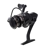 JOINPAYA 1 Stück Angelrolle Ausrüstung für das Meeresangeln Spule ziehen Rollen Fishing Reel freilaufrolle Angeln Werkzeug Angelzubehör Angelrad mit klappbarem Kipphebel Zinklegierung Black