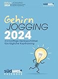 Gehirnjogging 2024 - 314 knifflige Denksporträtsel fürs tägliche Kopftraining - Textabreißkalender zum Aufstellen oder Aufhängen