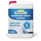 Silberfische-Spray 3 Liter – Silberfische und Papierfische schnell & effektiv loswerden mit Langzeitwirkung - Alternative zu Silberfisch-Köderdose inkl. Ebook mit Tipps zum Silberfische bekämpfen