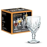 Nachtmann Likörgläser Set 57 ml, 4 Stück, Noblesse, 103748, Schnapsgläser aus Kristallglas, Shotgläser spülmaschinenfest
