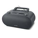 Muse M-35 BT CD-Player Bluetooth, UKW Radio, MP3-Spieler, USB, Netz und Batteriebetrieb, schwarz