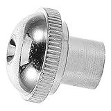 Ciieeo Piccolo Kopfschraubenkappe aus Aluminiumlegierung Metall Kopfstückkappe für Piccoloflöten Universeller Ersatz mit Verbesserter Stabilität und Klangqualität