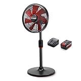 Einhell Akku-Ventilator GE-CF 18/320 P Li Power X-Change (18 V, Stand-Ventilator, 4 Geschwindigkeitsstufen, autom. Schwenkfunktion, höhenverstellbar, inkl. 4,0 Ah Akku)