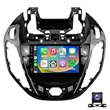 Autoradio Für F-ord B-Max Transit Connect 2012-2017,7 Zoll IPS Touchscreen Android 14 Autoradio Mit Wireless Carplay Android Auto GPS Navigation Bluetooth USB SWC FM Rückfahrkamera(Size:L900)