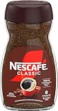 NESCAFÉ CLASSIC, löslicher Bohnenkaffee aus mitteldunkel gerösteten Kaffeebohnen, kräftiger Geschmack & intensives Aroma, koffeinhaltig, 1er Pack (1 x 100g (Verpackung kann variieren)