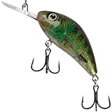 Salmo Rattlin Hornet Floating Wobbler, Salmo Farben:Green Gill Clear, Länge/Gewicht/Laufverhalten/Tauchtiefe:5.5cm / 10.5g / schwimmend / 2-4m