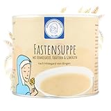 Fastensuppe | Hildegard Fastensuppe | Dinkelgrießsuppe mit Hildegard-typischen Gewürzen | 100% natürlich | nach Hildegard von Bingen | 38 Teller | 380g